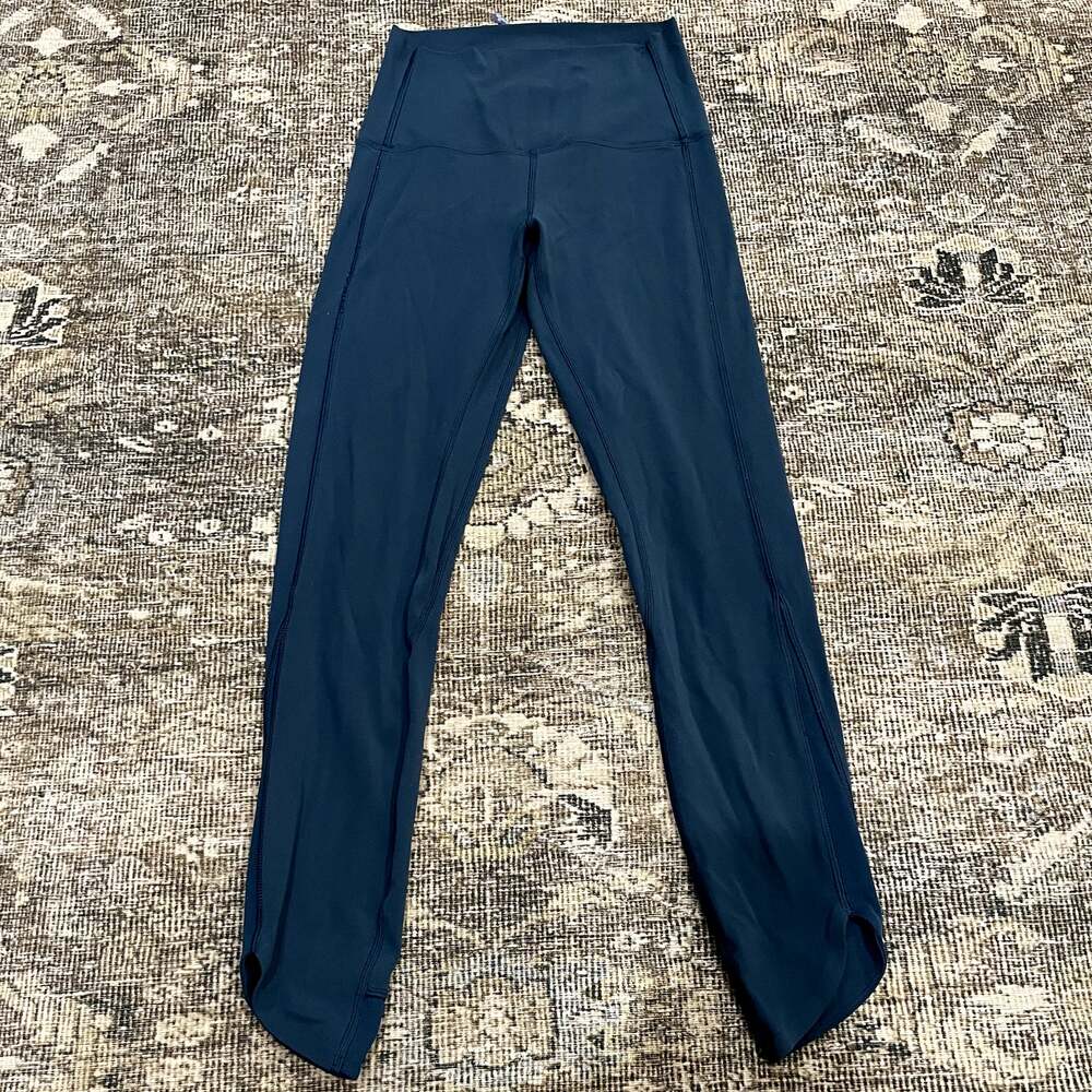 Lululemon Align Pant 25" *Petal Night Diver Leggings Women's Size 4